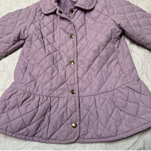 Crewcuts Quilted Peplum Jacket Size 4/5 - Picture 10 of 10